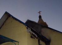 На Сумщині врятували церкву Пресвятої Богородиці від пожару